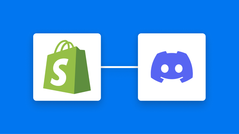 ShopifyとDiscordの連携イメージ