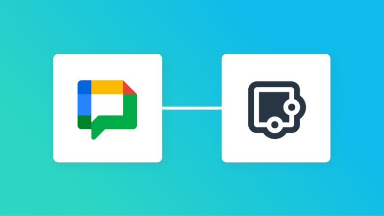 Google Chatとoviceの連携イメージ