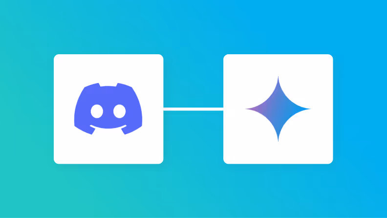 DiscordとGeminiの連携イメージ