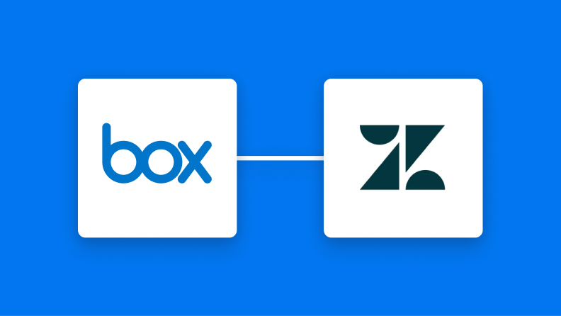 BoxとZendeskの連携イメージ