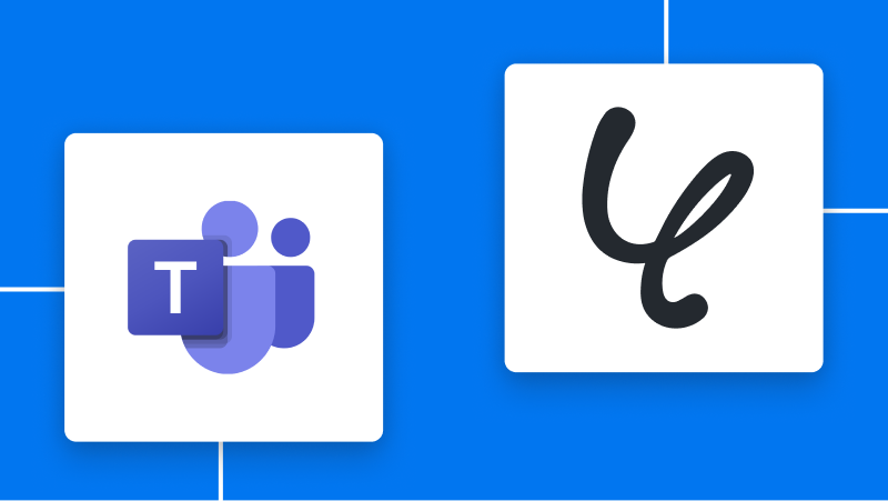 Microsoft TeamsとYoomの連携イメージ