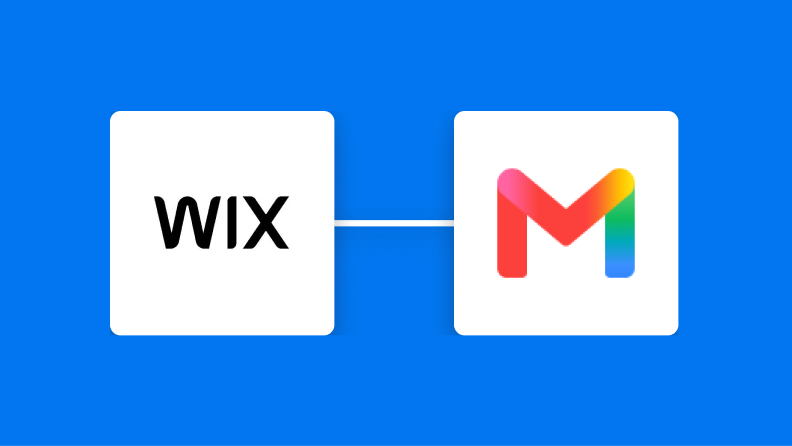 WixとGmailの連携イメージ