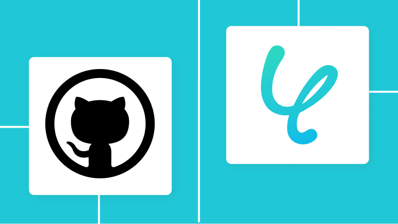 GitHubとYoomの連携イメージ