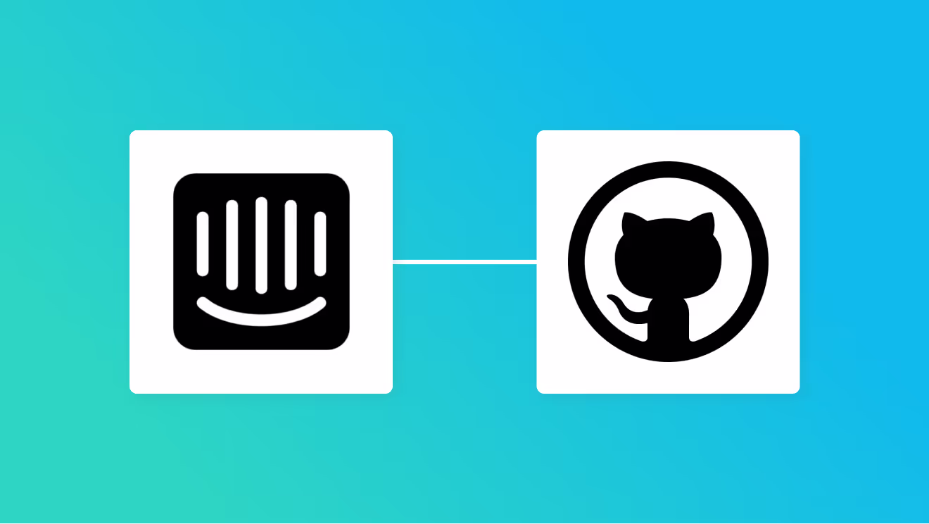 IntercomとGitHubの連携イメージ
