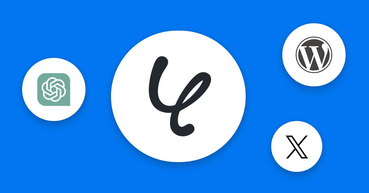 ChatGPTとWordPress.orgとX（Twitter）の連携イメージ