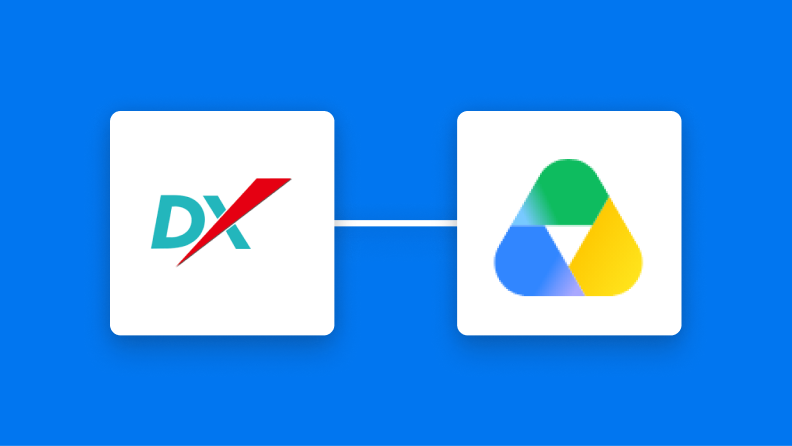 注文分譲クラウドDXとGoogle Driveの連携イメージ