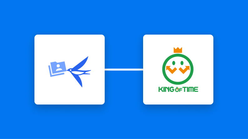 freee人事労務とKING OF TIMEの連携イメージ