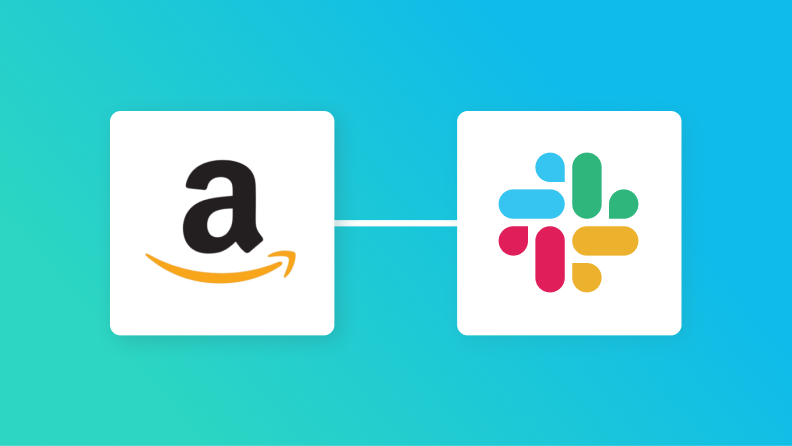 Amazon Seller CentralとSlackの連携イメージ