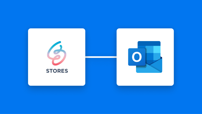 STORES予約とOutlookの連携イメージ