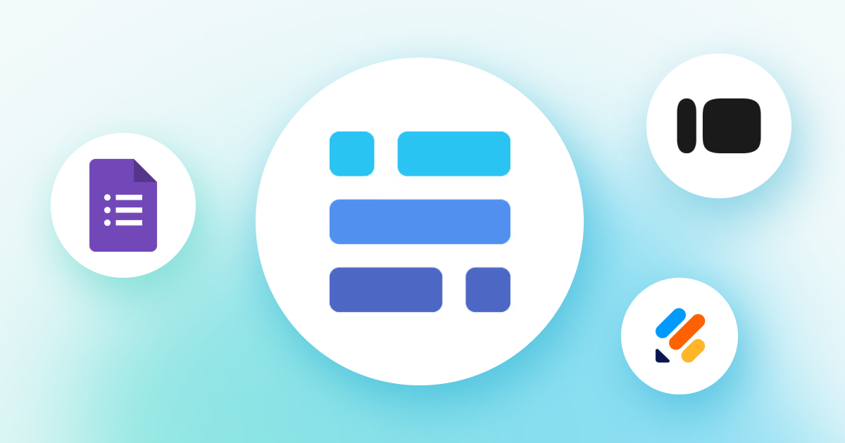 フォームとBaserowの連携イメージ