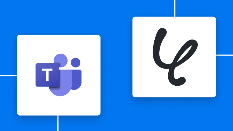 Microsoft TeamsとYoomの連携イメージ