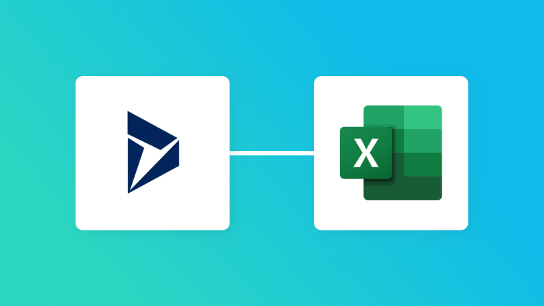 Microsoft Dynamics365 SalesとMicrosoft Excelの連携イメージ