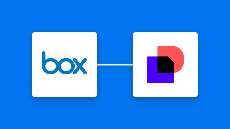 BoxとDocuSignの連携イメージ