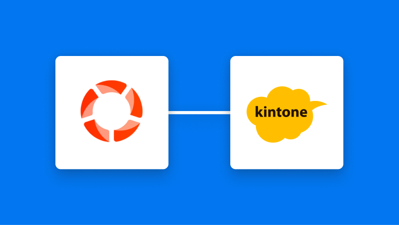 Mazricaとkintoneの連携イメージ