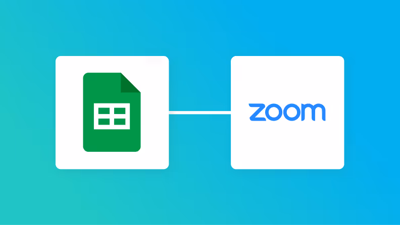 【ノーコードで実現】GoogleスプレッドシートのデータをZoomに自動的に連携する方法