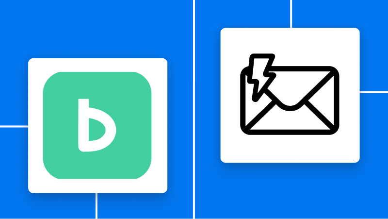 メール受信トリガーとBacklogの連携イメージ