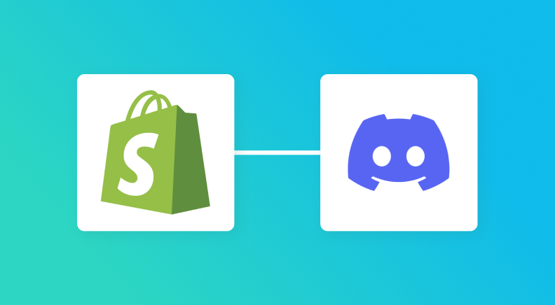 ShopifyとDiscordの連携イメージ