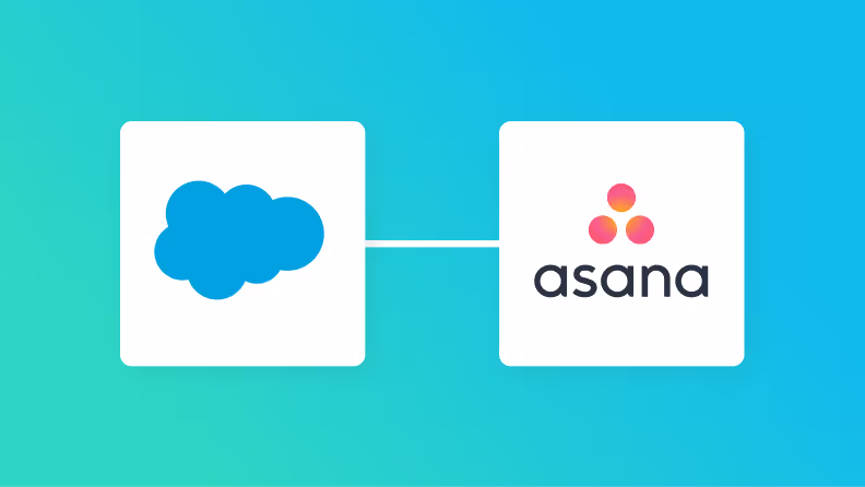 SalesforceとAsanaの連携イメージ