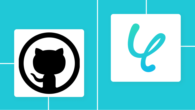 GitHubとYoomの連携イメージ