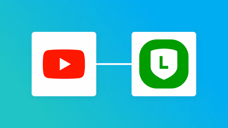 YouTubeとLINEの連携イメージ