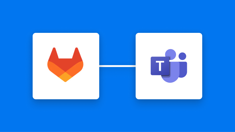 GitLabとMicrosoft Teamsの連携イメージ