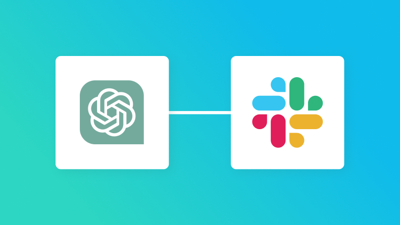 ChatGPTとSlackの連携イメージ