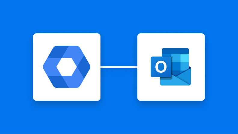 Google WorkspaceとOutlookの連携イメージ