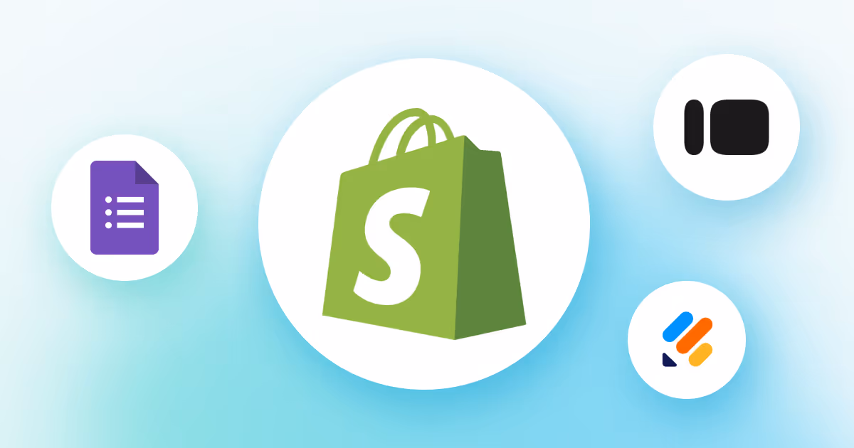 フォームとShopifyの連携イメージ