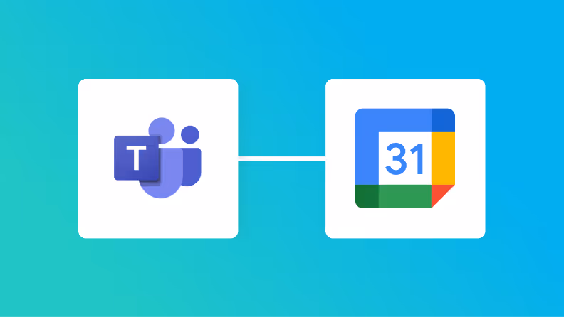 【ノーコードで実現】Microsoft TeamsとGoogle カレンダーを連携し資料共有を自動化する方法
