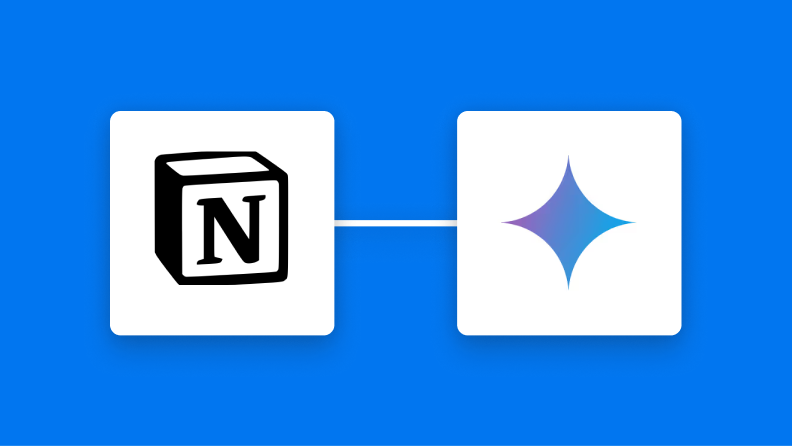 NotionとGeminiの連携イメージ
