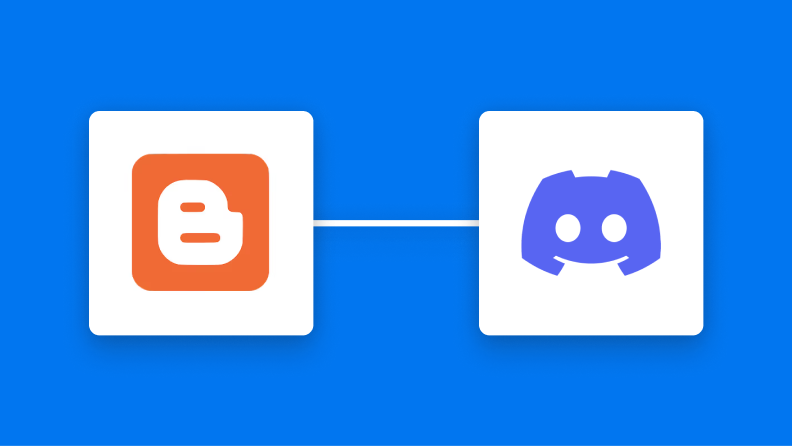 BloggerとDiscordの連携イメージ