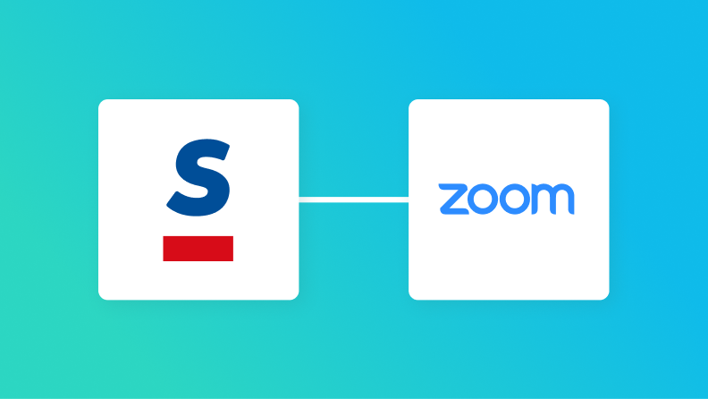 SansanとZoomの連携イメージ