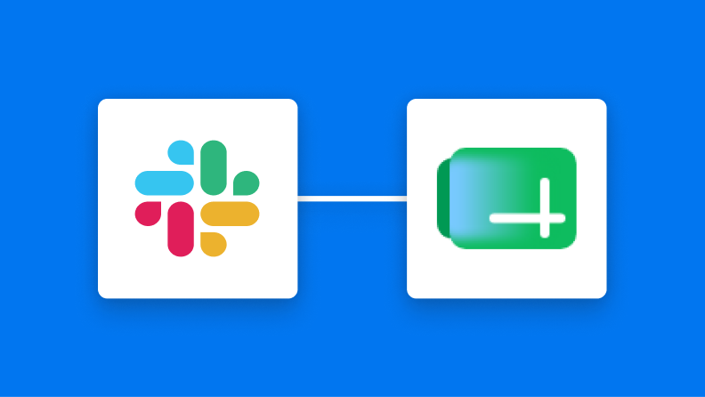 SlackとGoogle スプレッドシートの連携イメージ