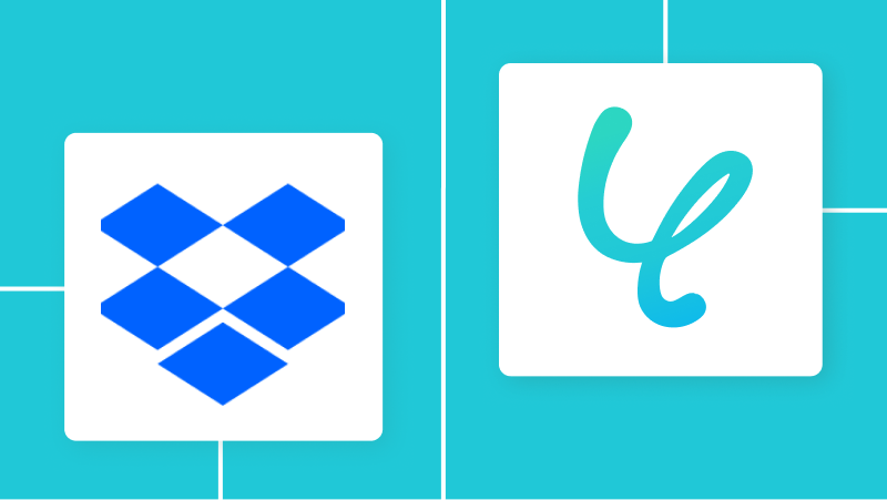 DropboxとYoomの連携イメージ