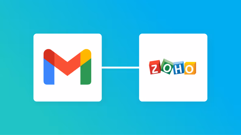 【簡単設定】GmailのデータをZoho CRMに自動的に連携する方法