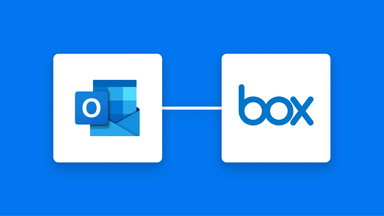 BoxとOutlookの連携イメージ