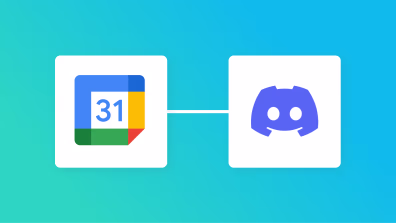 【ノーコードで実現】GoogleカレンダーのデータをDiscordに自動的に連携する方法