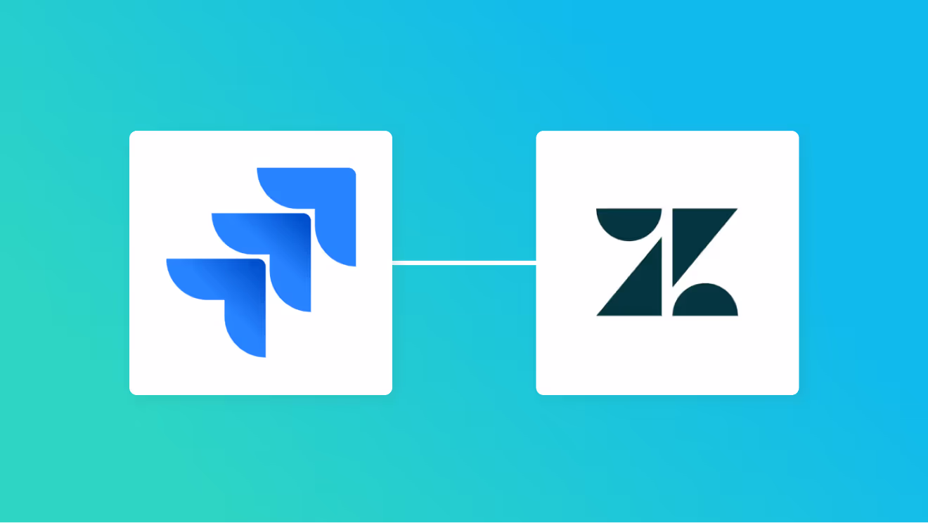 Jira SoftwareとZendeskの連携イメージ