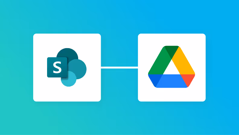 【簡単設定】Microsoft SharePointのデータをGoogle Driveに自動的に連携する方法