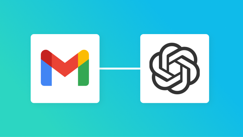 GmailとOpenAIの連携イメージ
