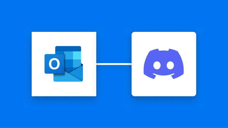 OutlookとDiscordの連携イメージ