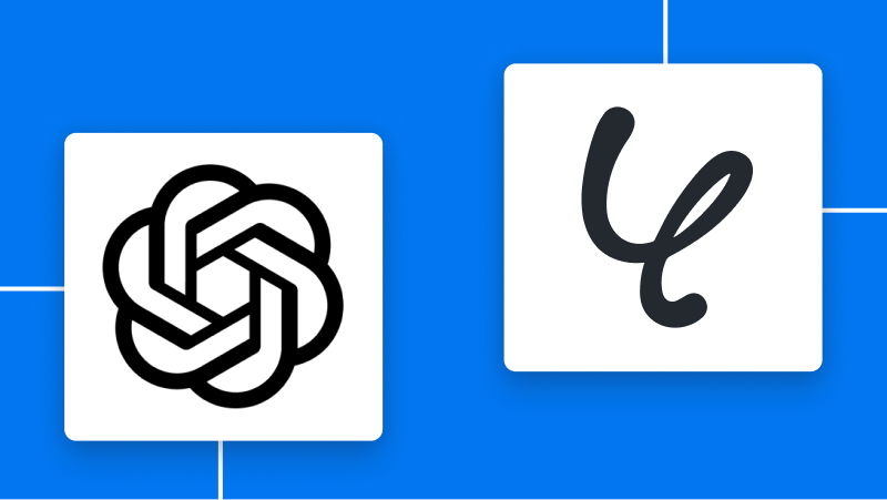 OpenAIとYoomの連携イメージ