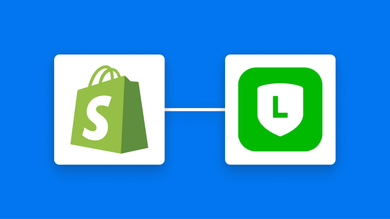 ShopifyとLINEの連携イメージ