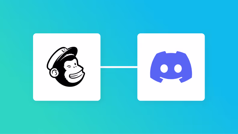 MailchimpとDiscordの連携イメージ