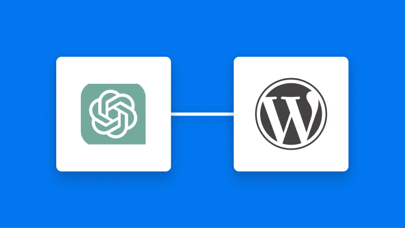 ChatGPTとWordPress.orgの連携イメージ