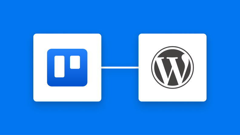 TrelloとWordPress.orgの連携イメージ