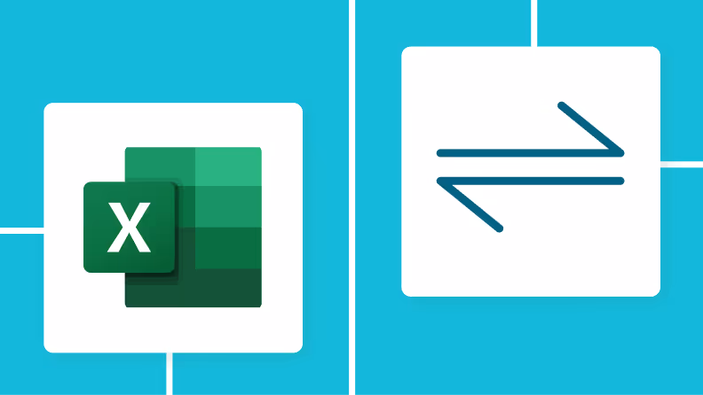 Microsoft Excelとデータ変換の連携イメージ