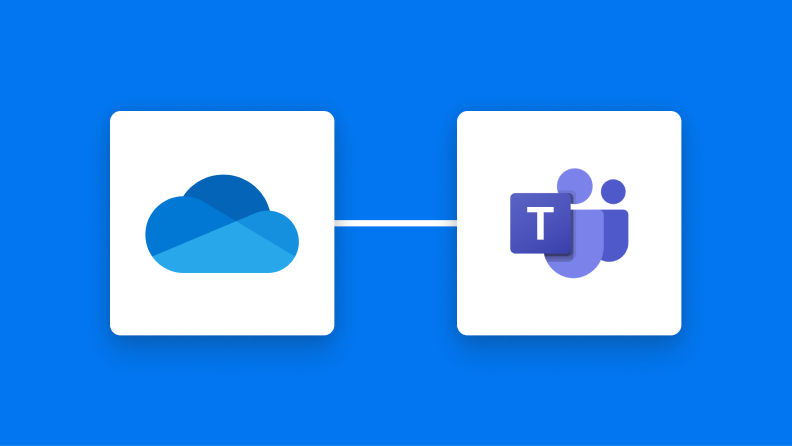 OneDriveとMicrosoft Teamsの連携イメージ