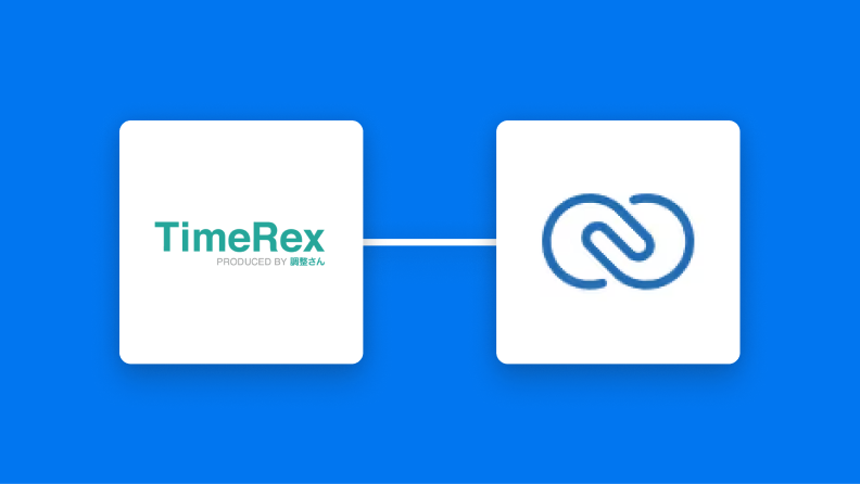 TimeRexとZoho CRMの連携イメージ