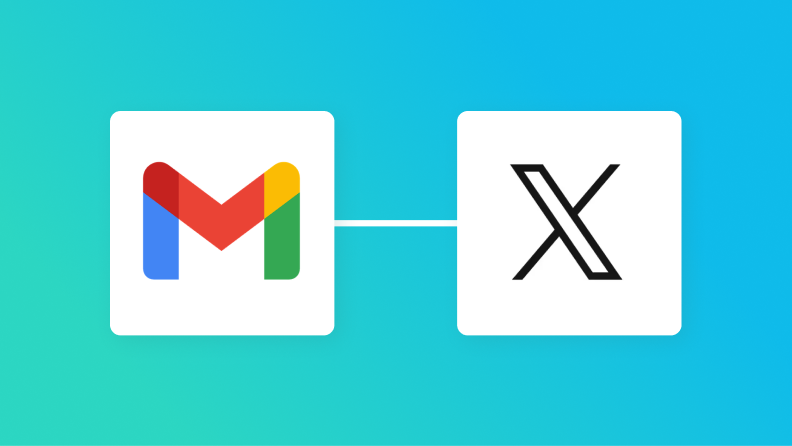 GmailとX（Twitter）の連携イメージ